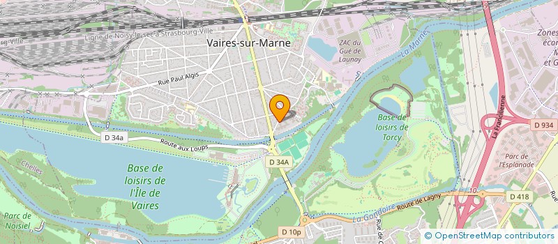 localisation de l'entreprise MONSIEUR FREDERIC NKUMU  VAIRES-SUR-MARNE