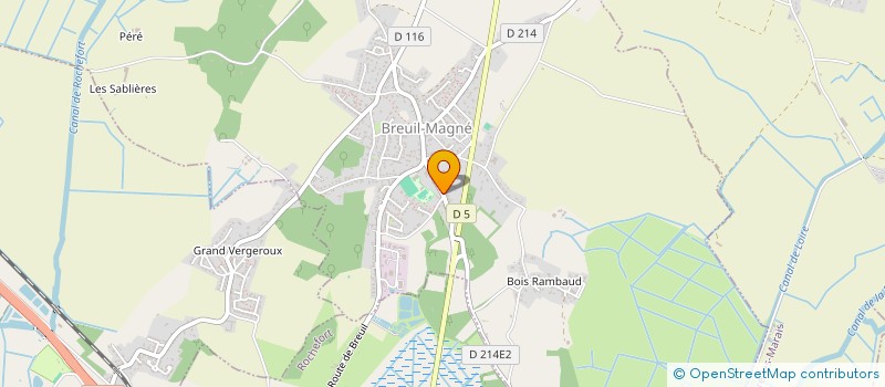 localisation de l'entreprise MONSIEUR FREDERIC NOBILI  BREUIL-MAGNE