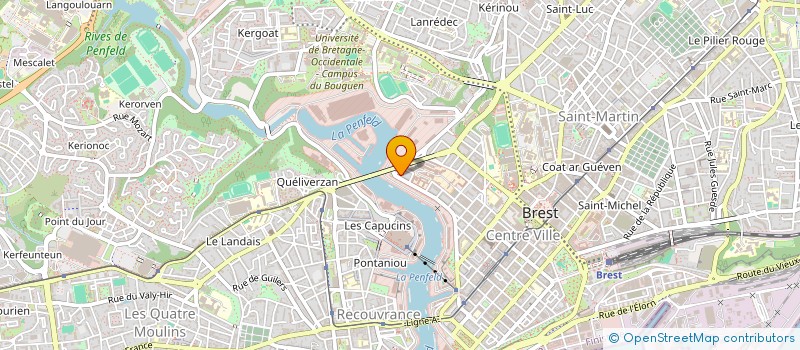 localisation de l'entreprise MONSIEUR FREDERIC NOEL à BREST