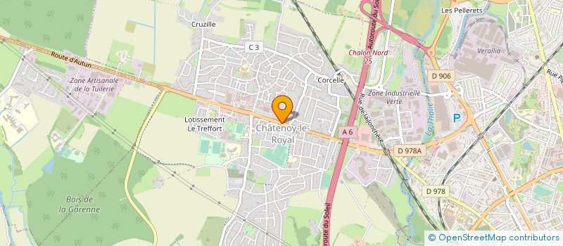 localisation de l'entreprise MONSIEUR FREDERIC-NOEL CHADUC  CHATENOY-LE-ROYAL