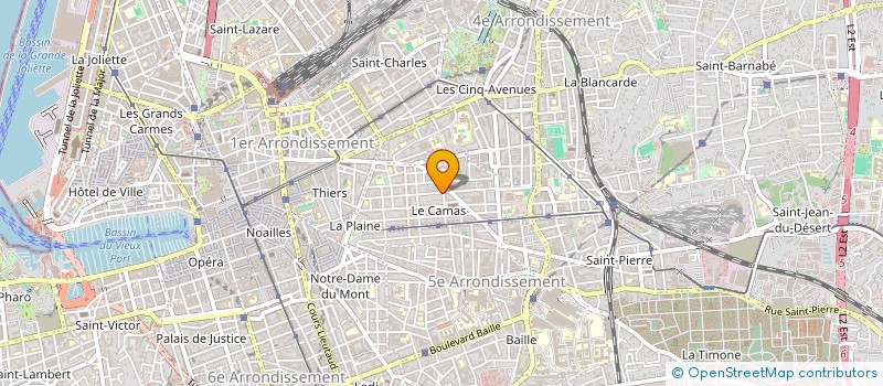 localisation de l'entreprise MONSIEUR FREDERIC NOLENT à MARSEILLE