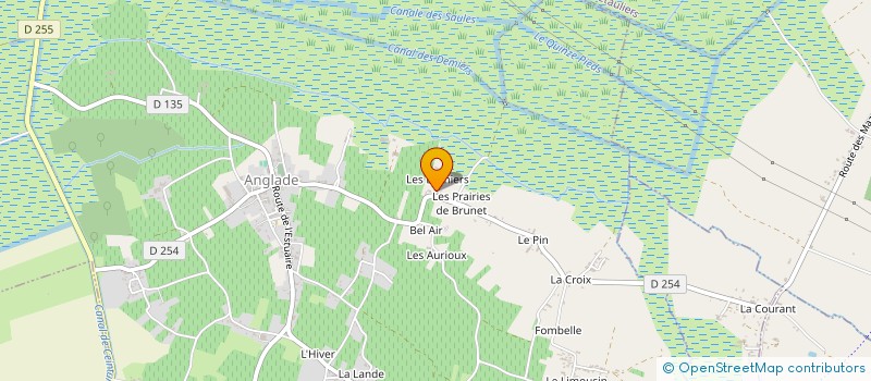 localisation de l'entreprise MONSIEUR FREDERIC NORMAND  ANGLADE