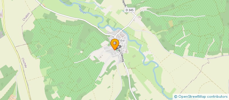 localisation de l'entreprise MONSIEUR FREDERIC NOTTON  CHICHEE