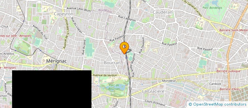 localisation de l'entreprise MONSIEUR FREDERIC NOULET à BORDEAUX