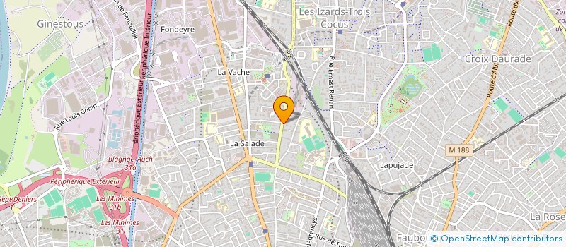 localisation de l'entreprise MONSIEUR FREDERIC OLIVAN à TOULOUSE