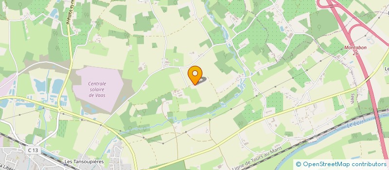 localisation de l'entreprise MONSIEUR FREDERIC OLIVIER  VAAS