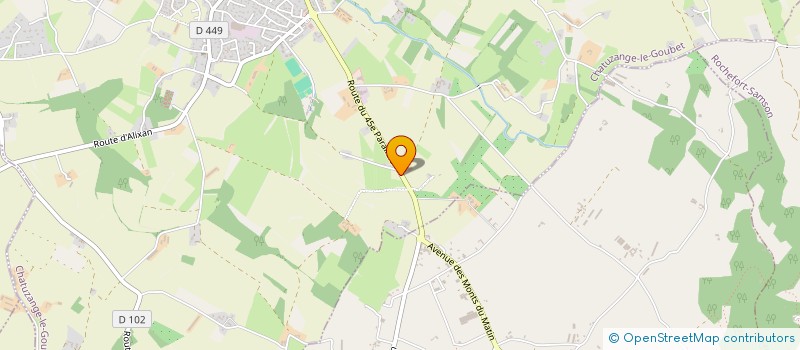 localisation de l'entreprise MONSIEUR FREDERIC OLLAT à CHATUZANGE-LE-GOUBET