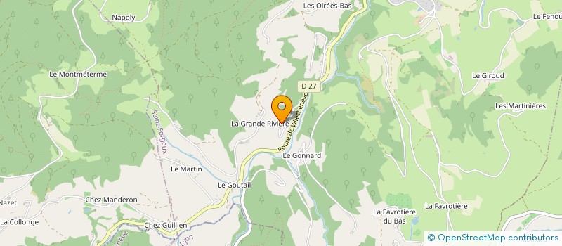 localisation de l'entreprise MONSIEUR FREDERIC OLLIER  SAINT-FORGEUX