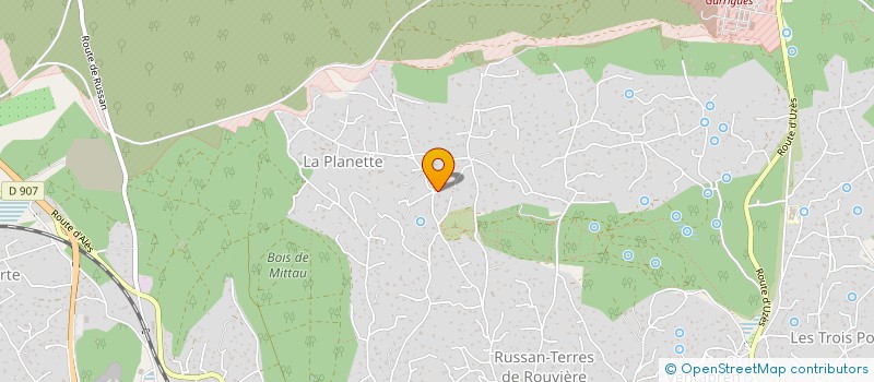 localisation de l'entreprise MONSIEUR FREDERIC OPPENHEIM  NIMES