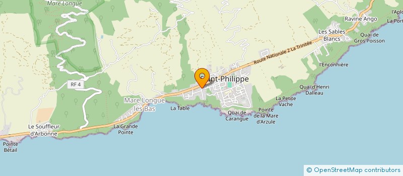 localisation de l'entreprise MONSIEUR FREDERIC ORANGE à SAINT PHILIPPE