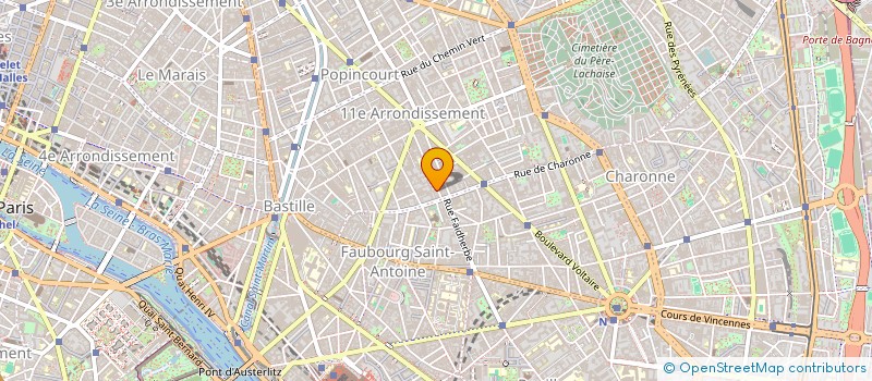 localisation de l'entreprise MONSIEUR FREDERIC ORMIERES  PARIS