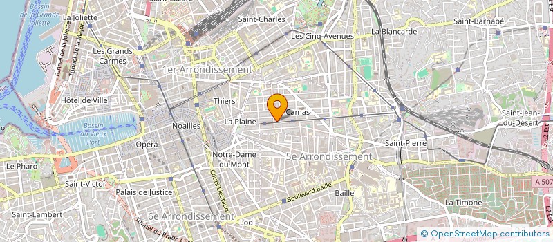 localisation de l'entreprise MONSIEUR FREDERIC ORSINI à MARSEILLE