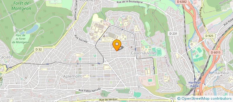 localisation de l'entreprise MONSIEUR FREDERIC ORTIZ  LE HAVRE