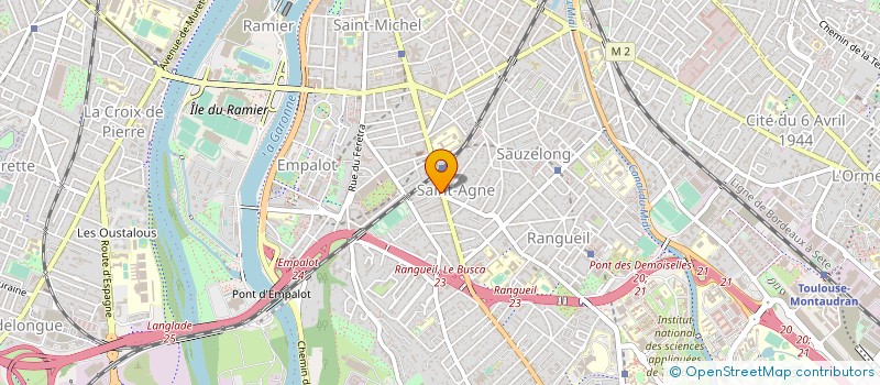 localisation de l'entreprise MONSIEUR FREDERIC ORY à TOULOUSE