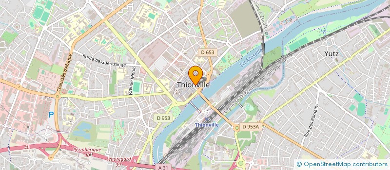 localisation de l'entreprise MONSIEUR FREDERIC OSBILD  THIONVILLE