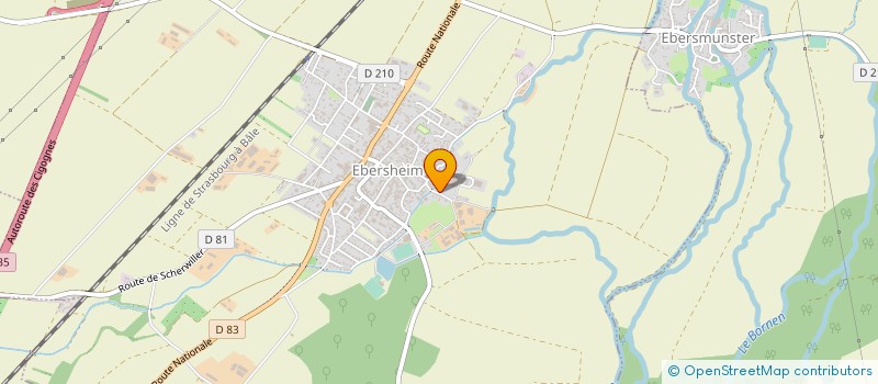localisation de l'entreprise MONSIEUR FREDERIC OTT à EBERSHEIM