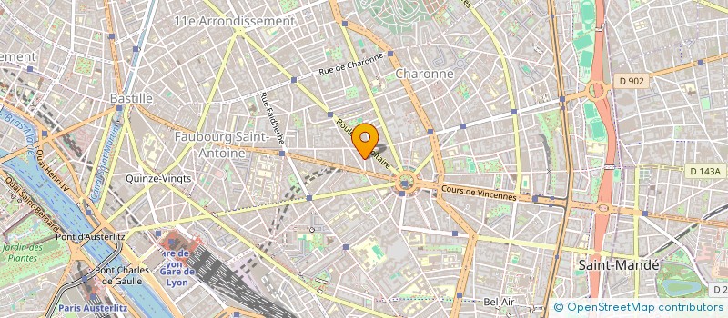 localisation de l'entreprise MONSIEUR FREDERIC OUAKNINE  PARIS