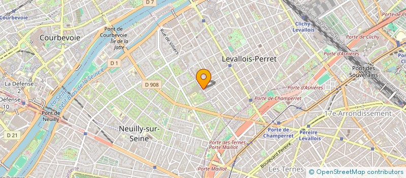 localisation de l'entreprise MONSIEUR FREDERIC OUAZAN à LEVALLOIS-PERRET