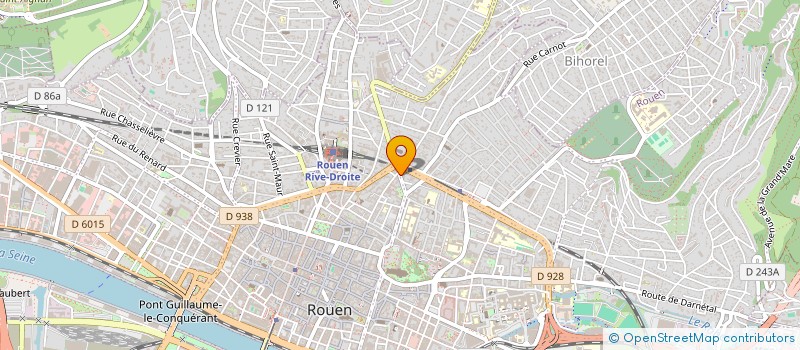 localisation de l'entreprise MONSIEUR FREDERIC OUDARD  ROUEN