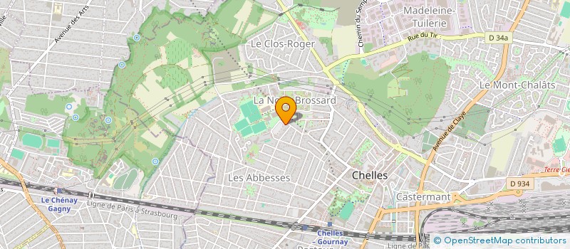 localisation de l'entreprise MONSIEUR FREDERIC OWUSU  CHELLES