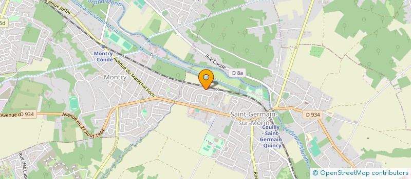 localisation de l'entreprise MONSIEUR FREDERIC PACCHIODO  SAINT-GERMAIN-SUR-MORIN