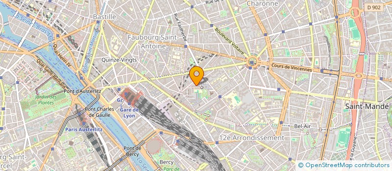 localisation de l'entreprise MONSIEUR FREDERIC PADOLY  PARIS