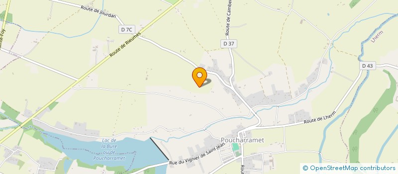 localisation de l'entreprise MONSIEUR FREDERIC PAGAN  LAHAGE