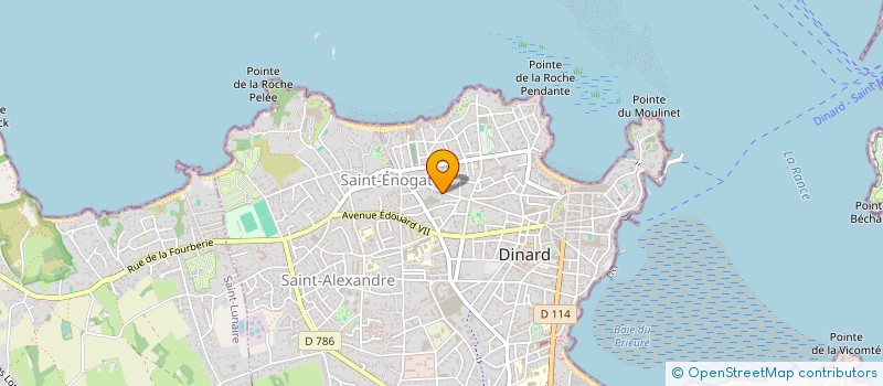 localisation de l'entreprise MONSIEUR FREDERIC PAGES  DINARD