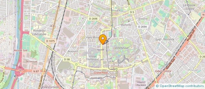 localisation de l'entreprise MONSIEUR FREDERIC PAILLASSON à GRENOBLE