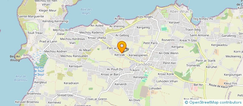 localisation de l'entreprise MONSIEUR FREDERIC PAKULA  LANDEDA