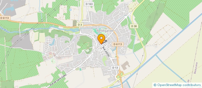 localisation de l'entreprise MONSIEUR FREDERIC PALME à BELLEGARDE