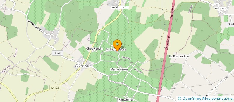 localisation de l'entreprise MONSIEUR FREDERIC PARIS  TANZAC