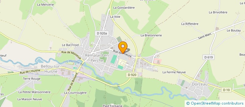 localisation de l'entreprise MONSIEUR FREDERIC PARMENTIER à REMALARD-EN-PERCHE