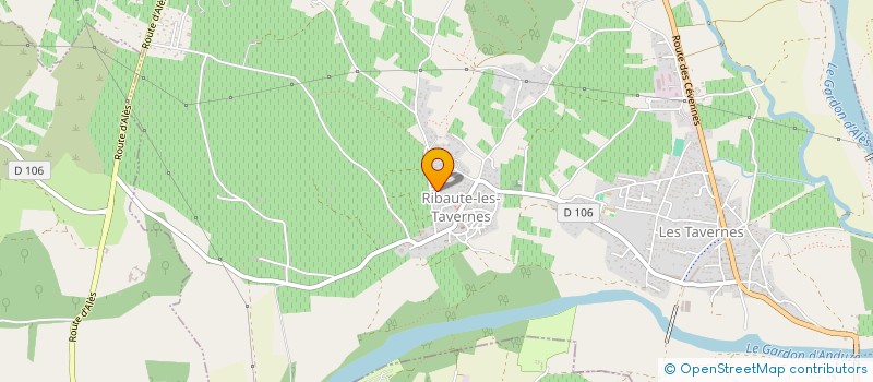 localisation de l'entreprise MONSIEUR FREDERIC PARMINI  RIBAUTE-LES-TAVERNES