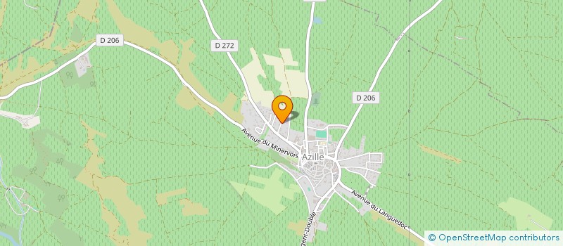 localisation de l'entreprise MONSIEUR FREDERIC PARRA  AZILLE