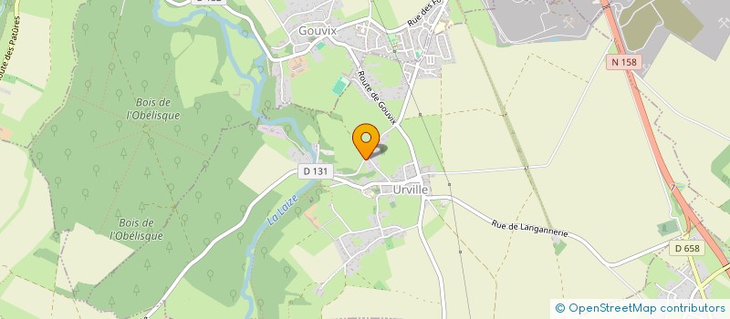 localisation de l'entreprise MONSIEUR FREDERIC PARRET  URVILLE