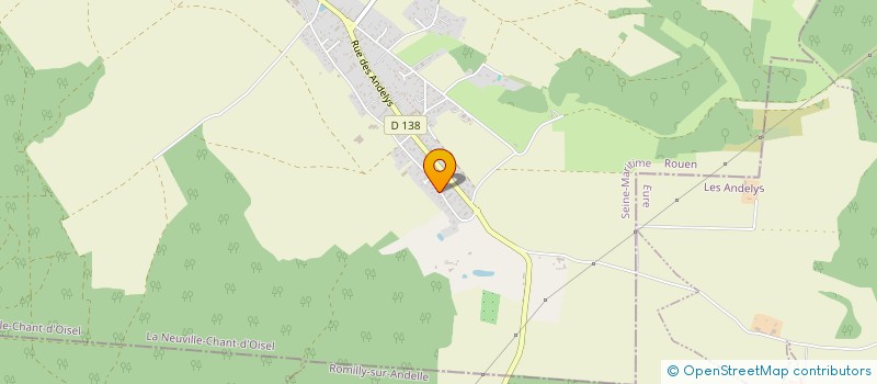 localisation de l'entreprise MONSIEUR FREDERIC PARY  LA NEUVILLE-CHANT-D'OISEL