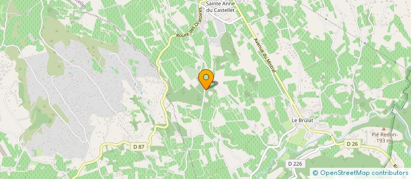 localisation de l'entreprise MONSIEUR FREDERIC PASCAL  LE BEAUSSET