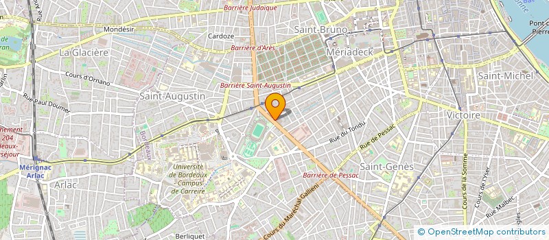 localisation de l'entreprise MONSIEUR FREDERIC PASCAL à BORDEAUX