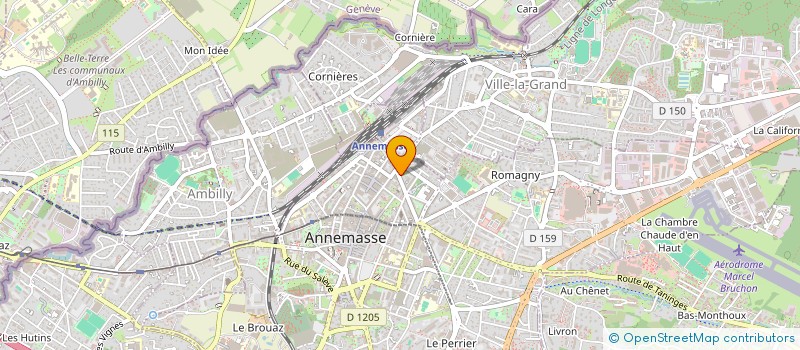 localisation de l'entreprise MONSIEUR FREDERIC PASCAL à ANNEMASSE