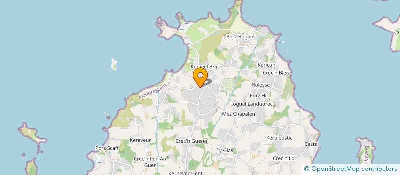 localisation de l'entreprise MONSIEUR FREDERIC PASQUET  PLOUGRESCANT