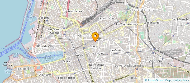 localisation de l'entreprise MONSIEUR FREDERIC PASQUIER à MARSEILLE