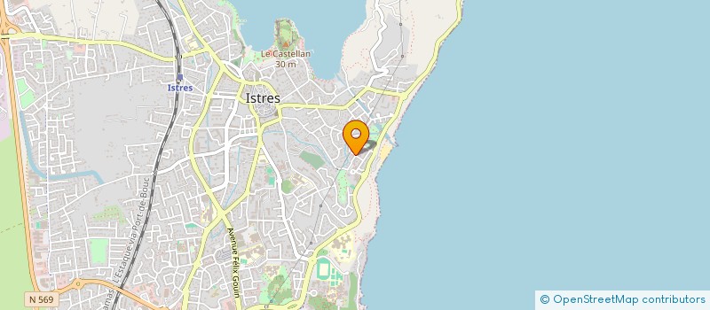 localisation de l'entreprise MONSIEUR FREDERIC PASTOR à ISTRES