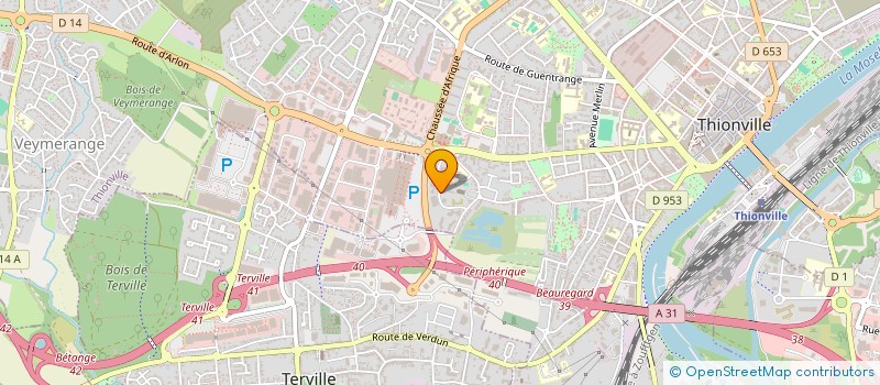 localisation de l'entreprise MONSIEUR FREDERIC PAULINE  THIONVILLE