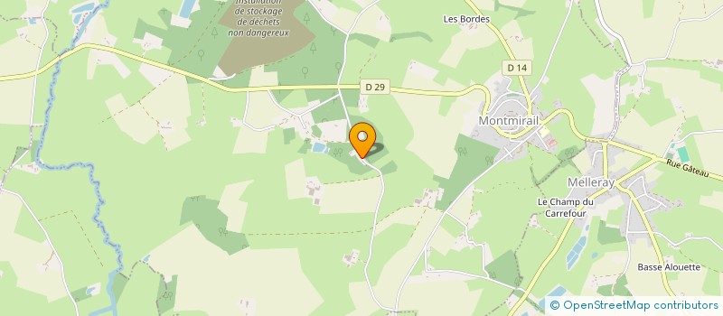 localisation de l'entreprise MONSIEUR FREDERIC PAUTONNIER  MONTMIRAIL