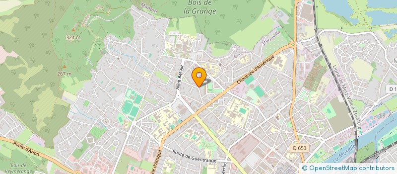 localisation de l'entreprise MONSIEUR FREDERIC PAUTTE à THIONVILLE