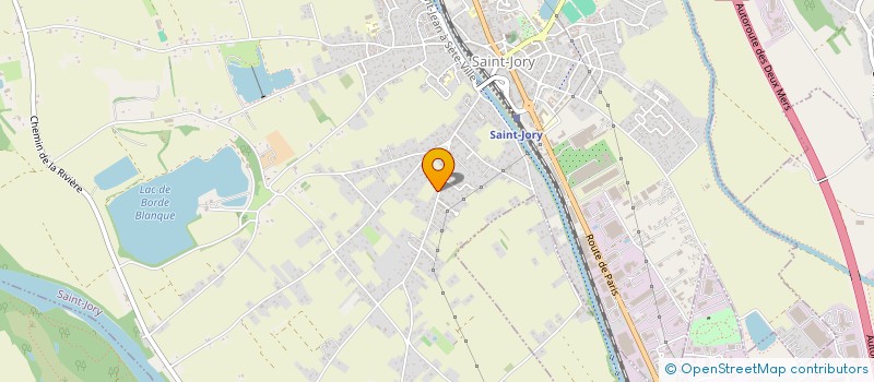 localisation de l'entreprise MONSIEUR FREDERIC PAUZES  SAINT-JORY