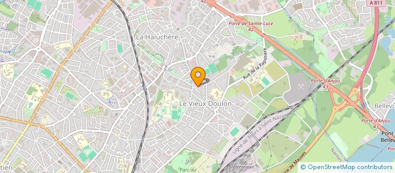 localisation de l'entreprise MONSIEUR FREDERIC PAVIA à NANTES