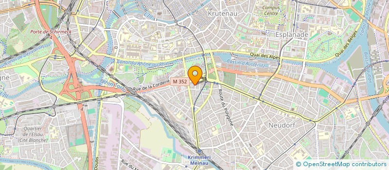 localisation de l'entreprise MONSIEUR FREDERIC PAYSAIS à STRASBOURG