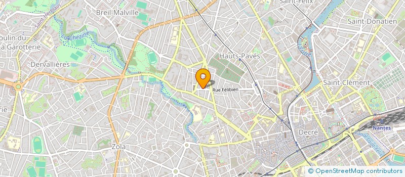 localisation de l'entreprise MONSIEUR FREDERIC PEAULT à NANTES